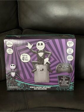 NEW Disney Tim Burton's The Nightmare Before Christmas RC Halloween inflatable